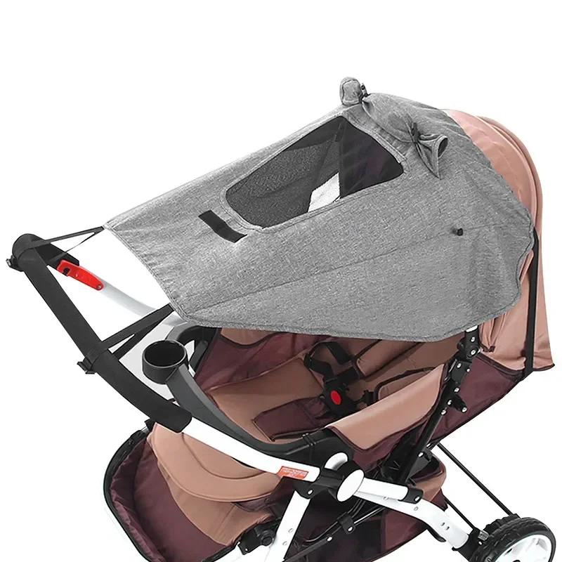 Accessoires universels de poussette pour bébé, pare-soleil, Protection UV, couverture d'auvent de ch