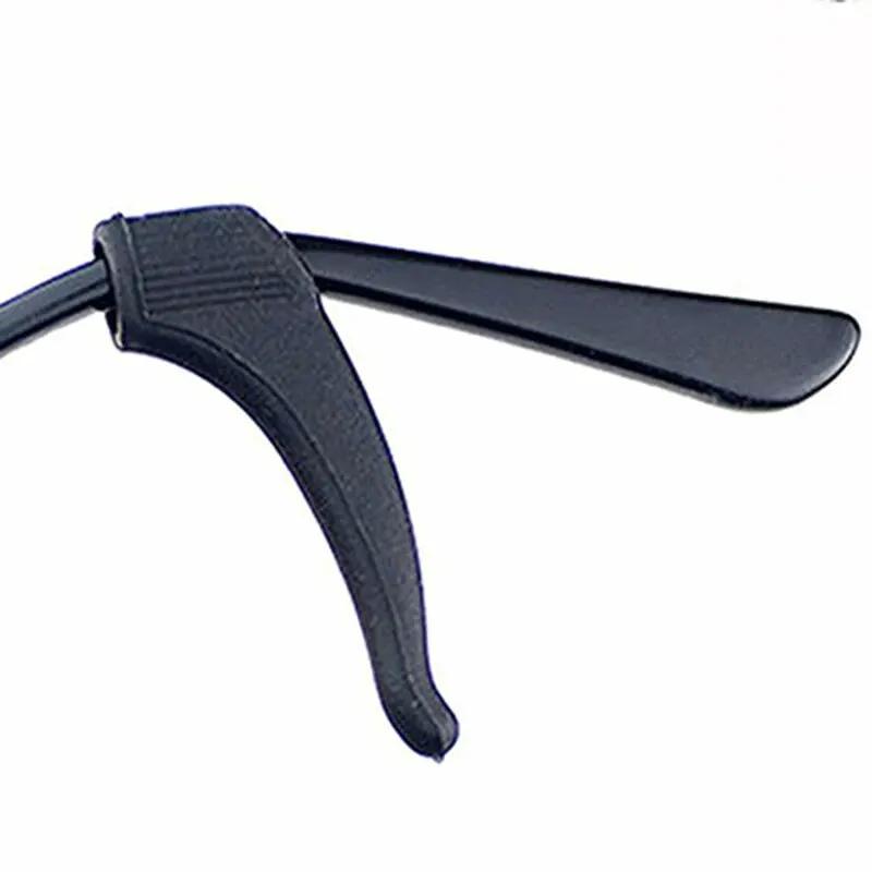 10/20/30/100 pièces anti-dérapant Silicone oreille poignée lunettes jambe oreille crochet bouchon su