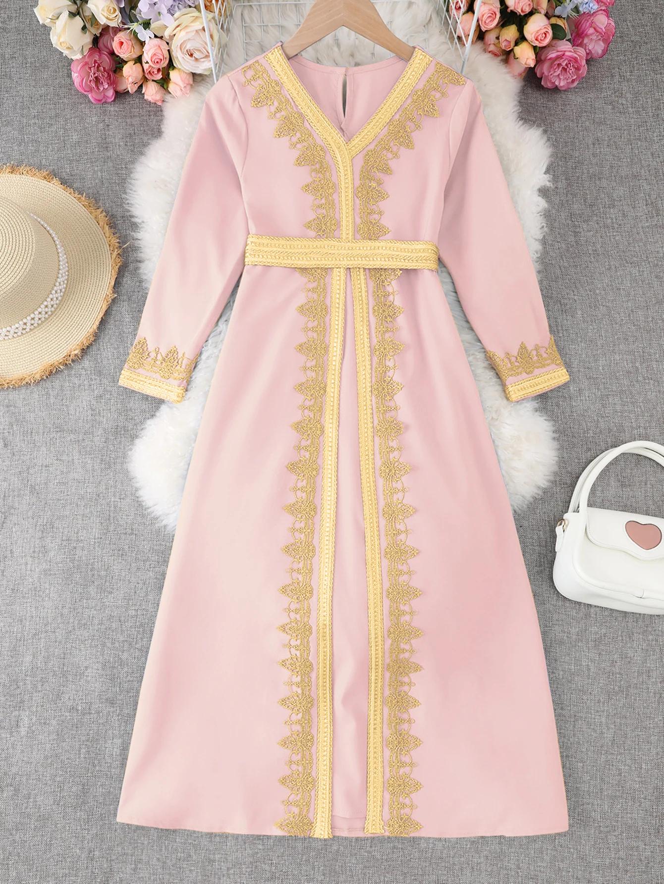Robe de prière du moyen-orient pour filles, Abaya musulmane à capuche, robes arabes modestes islamiq