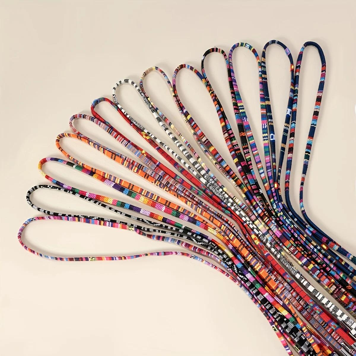 3 pièces lunettes de soleil coton sangle de cou sangle de fixation lunettes suspendus sangle de cou 