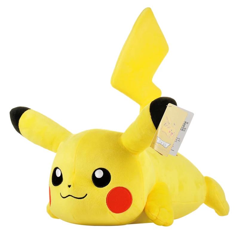 POELLsimplifié-Peluche Authentique de Dessin Animé pour Enfant, Jouet Doux et Mignon, Gengar, Pikach