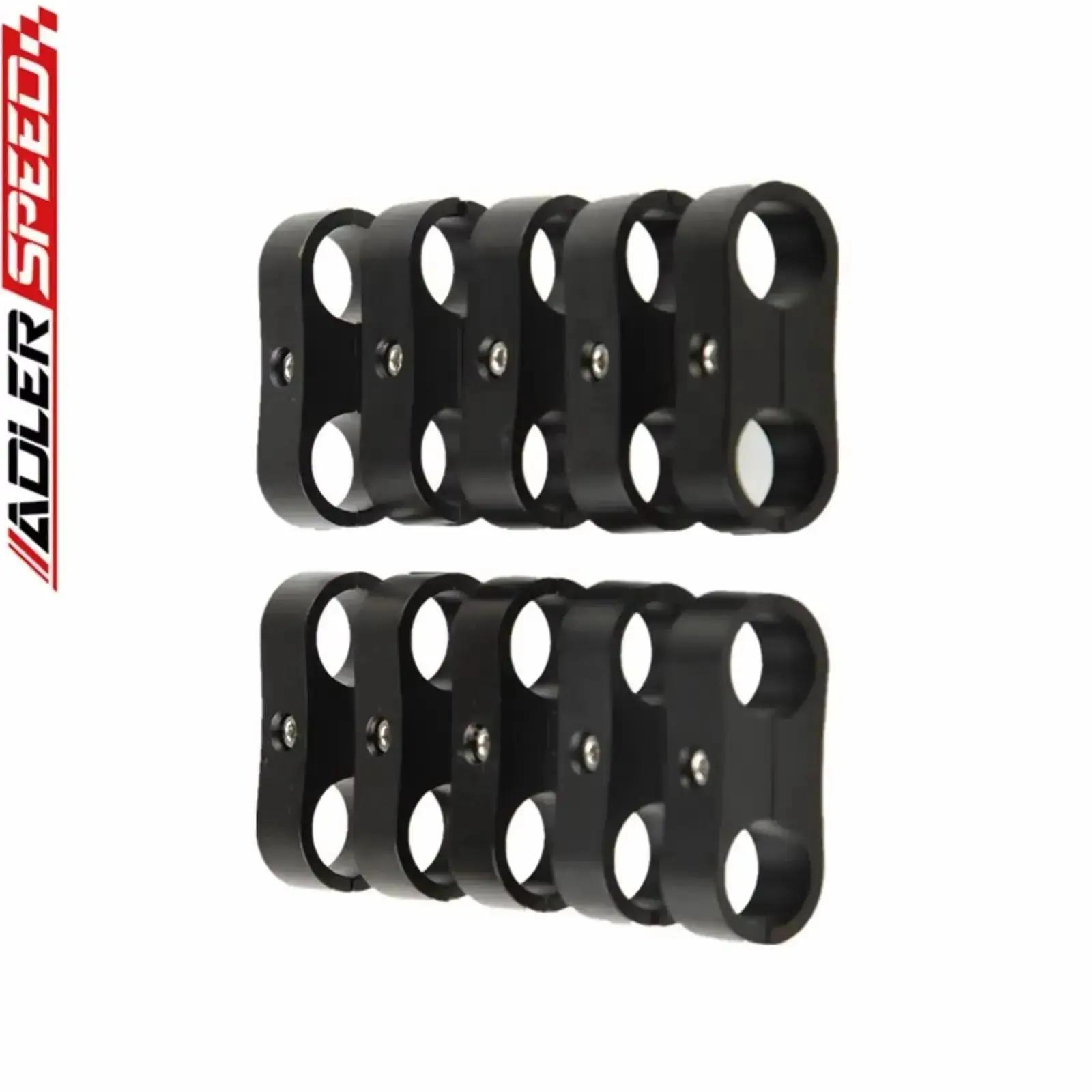 10 pièces universel 3AN 6AN 8AN 10AN 12AN 14AN billette huile carburant eau tuyau Tube séparateur sé