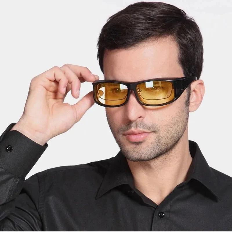 Lunettes de soleil de Vision nocturne lunettes de conduite de nuit de voiture lunettes de conducteur
