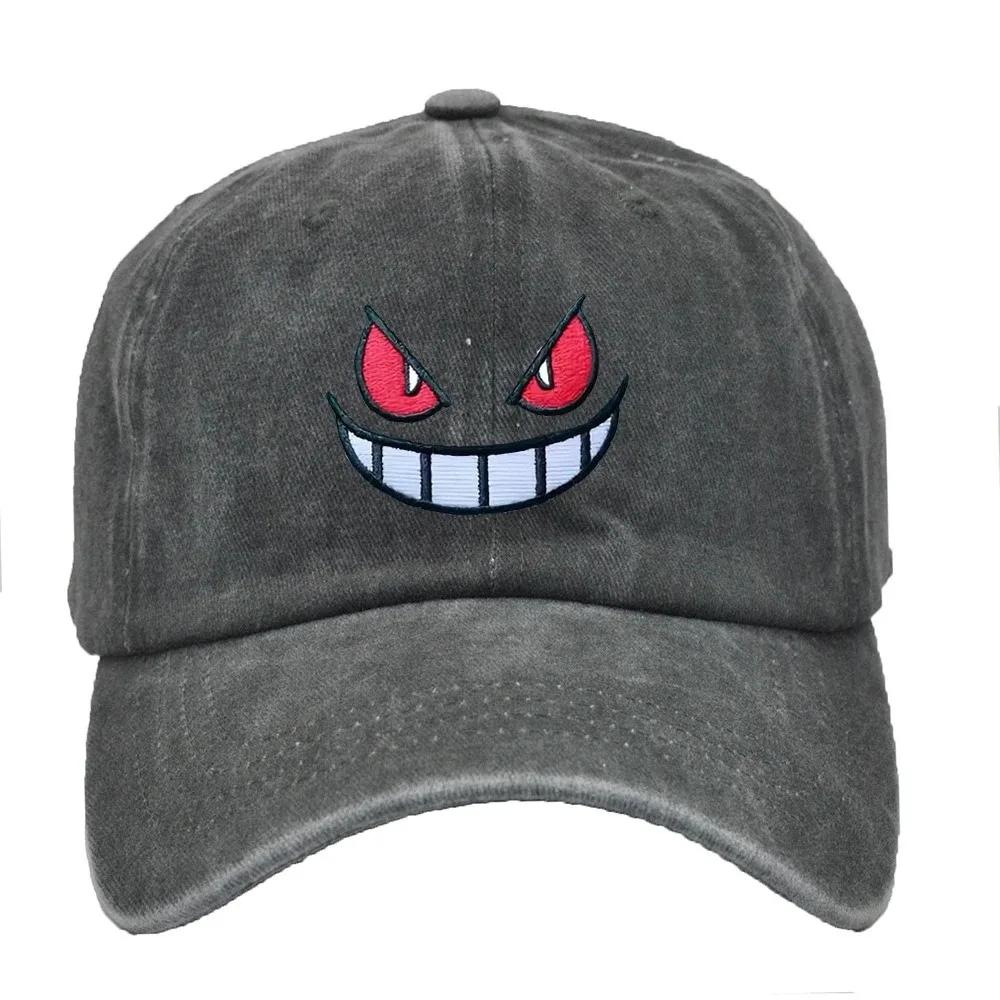 Anime Pokemon Gengar casquettes de Baseball chapeaux de relance casquettes de sport réglables chapea