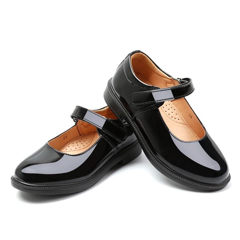 Chaussures de Performance en Cuir Souple et Astronomique pour Fille et Enfant, Style Britannique Mar