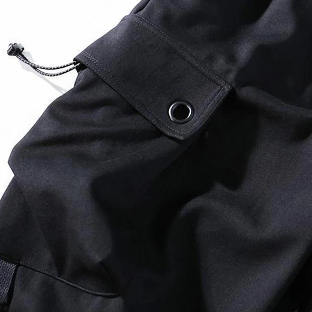 Sarouel ample hommes Cargo pantalon Hip Hop extérieur décontracté cheville longueur pantalon mode St