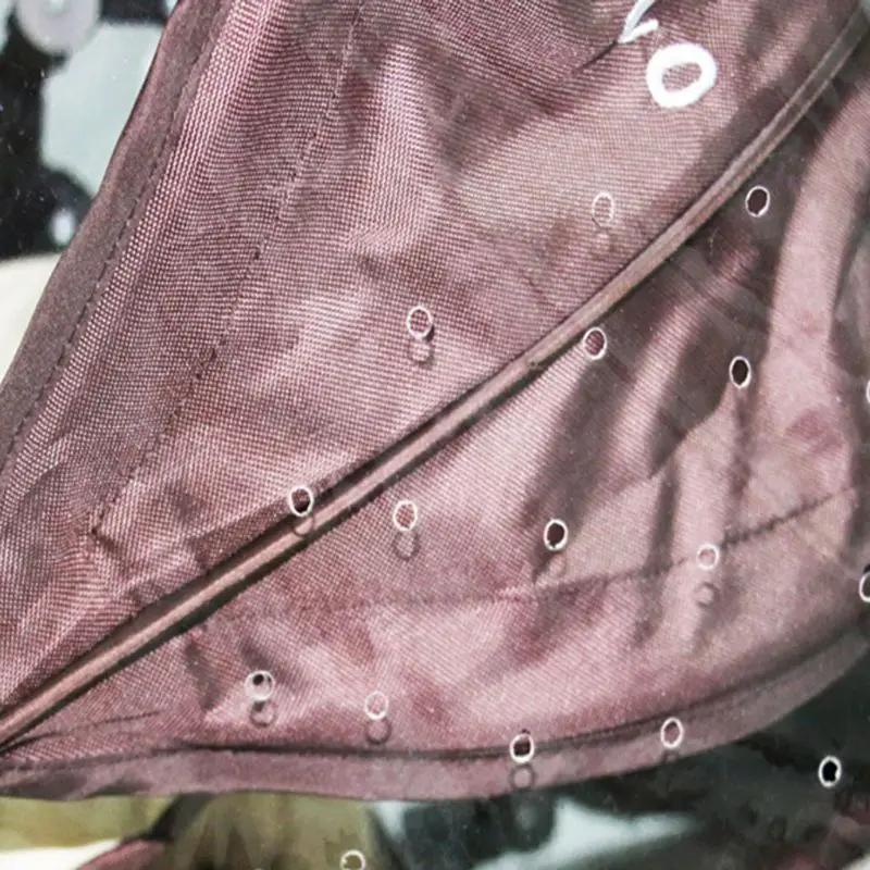 Housse pluie pour poussettes bébé, pour jumeaux, imperméable transparent, pare-vent poussière