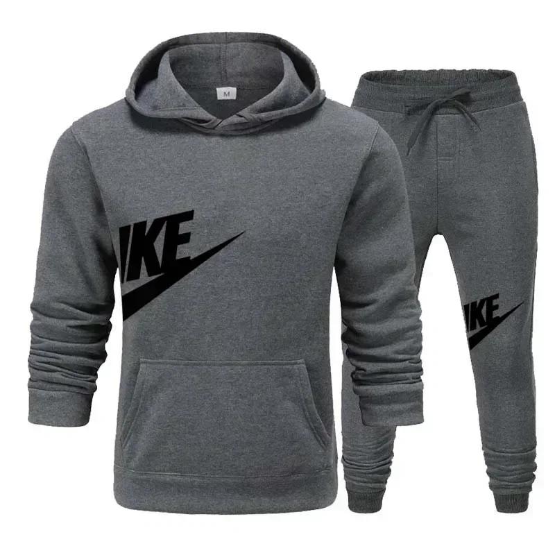 Un nouvel ensemble de vêtements de sport décontractés pour hommes d'automne et d'hiver, sweat-shirt 