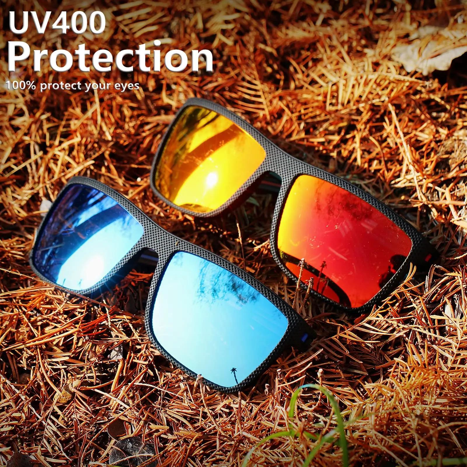 Pack de 3/4 nouvelles lunettes de soleil polarisées colorées pour hommes et femmes adaptées à la con