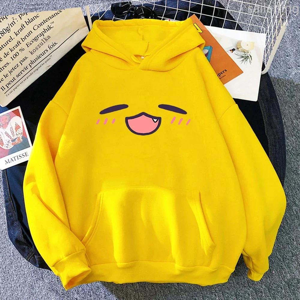 TakoTakodachi Anime kangourou poche Hololive hiver femmes printemps haut d'automne sweat Vintage Har