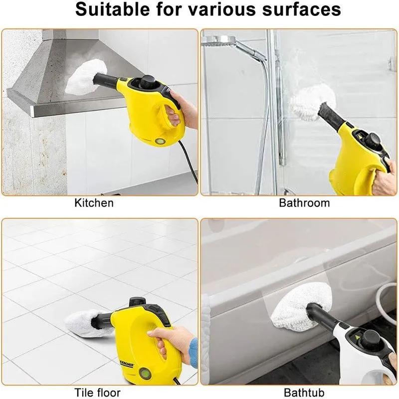 Têtes de vadrouille de rechange pour Karcher Easyfix SC2 SC3 SC4 SC5, couvercle de vadrouille en Mic