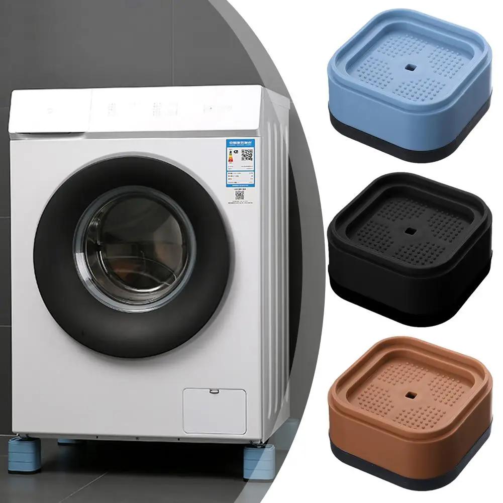 Paquet de 4 rehausseurs de meubles, coussinets antidérapants pour Machine à laver rehausseurs de lit