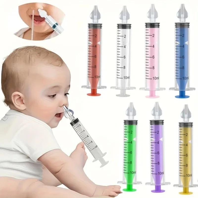 Seringue d'aspirateur Nasal pour bébé, 10ML, nettoyeur de nez pour bébé, rinite, lave-nez, irrigateu
