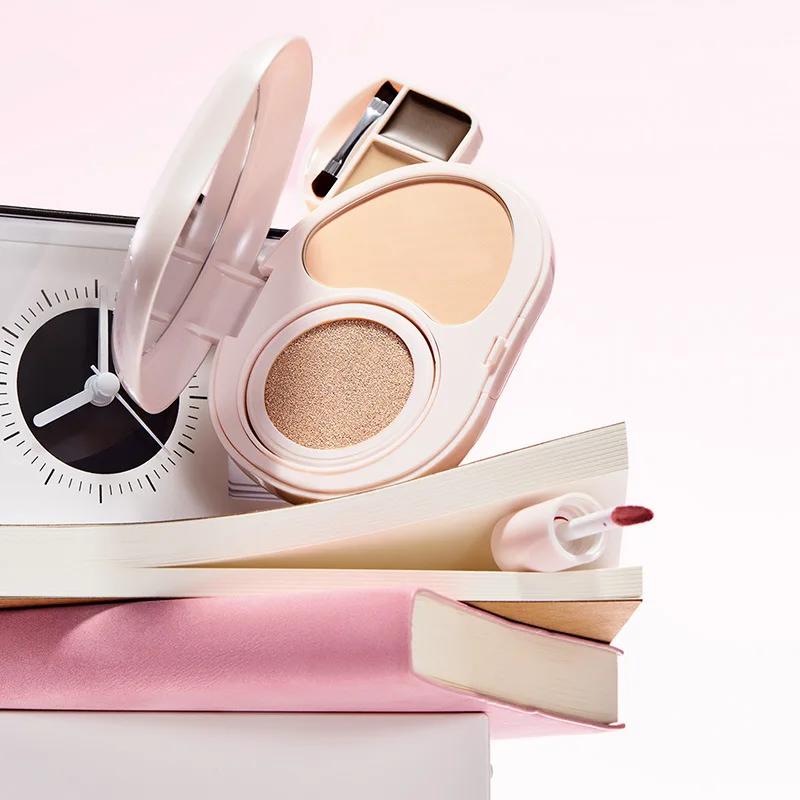 Judydoll – disque complet Portable pour le visage, petite boîte de poudre, coussin d'air, correcteur