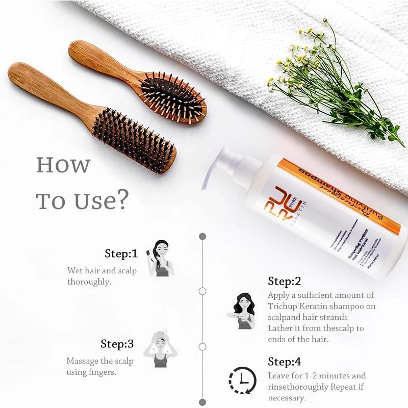 PURC-Shampooing supporter fiant KerBrian, 300ml, soins capillaires purs, offre spéciale