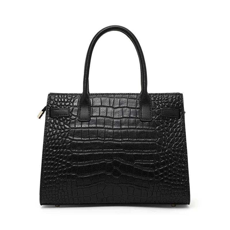 Sac en cuir, sac à main pour femmes, sac à bandoulière en peau de vache, nouveau style 2024, léger e