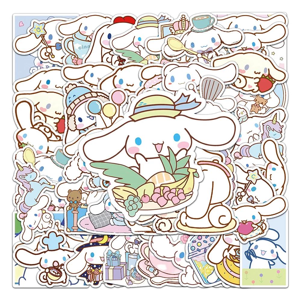 10/30/50 PIÈCES Drôle Cinnamoroll Autocollants Dessin Animé Mignon Enfants Jouet Autocollants PVC BR