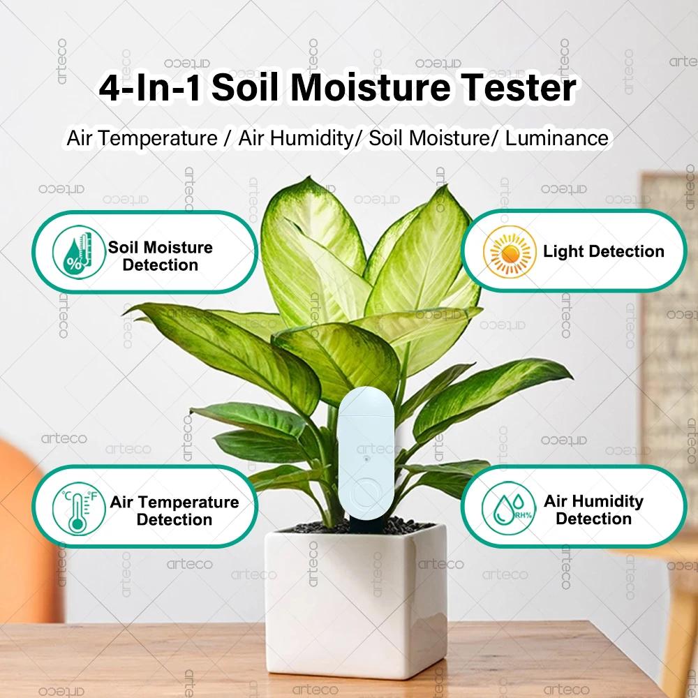 Zigbee – testeur de sol intelligent, compteur d'humidité et de température d'éclairage, capteur d'hu