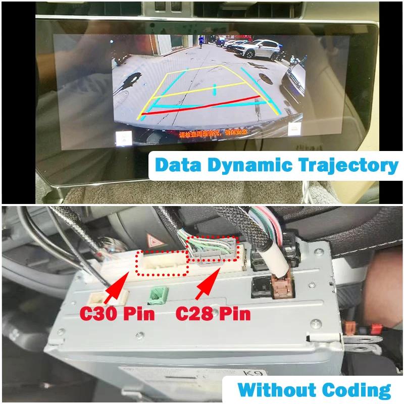 HICAMRUI – caméra de trajectoire dynamique de données, pour Toyota RAV 4 RAV4 hybride 2020 2021 2022