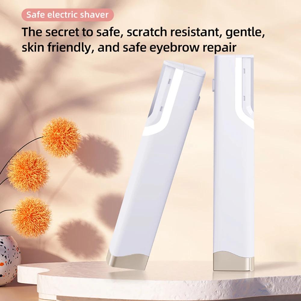 Rasoirs électriques pour femmes, rasoir corporel sans fil pour voyage, tondeuse à sourcils, tondeuse
