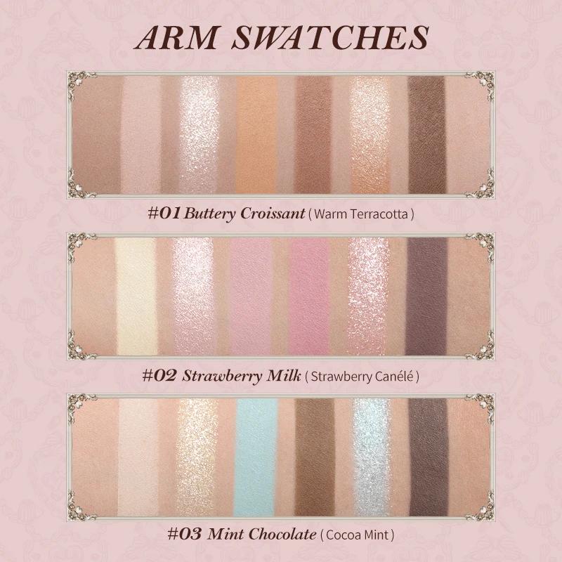 [NOUVEAU] Palette de maquillage 6 couleurs Flower Knows The Sweetie Bear Collection