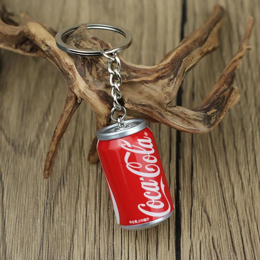 Porte-clés bouteille de boisson créatif, accessoires pour vêtements unisexe, 5 Styles miniatures, bi