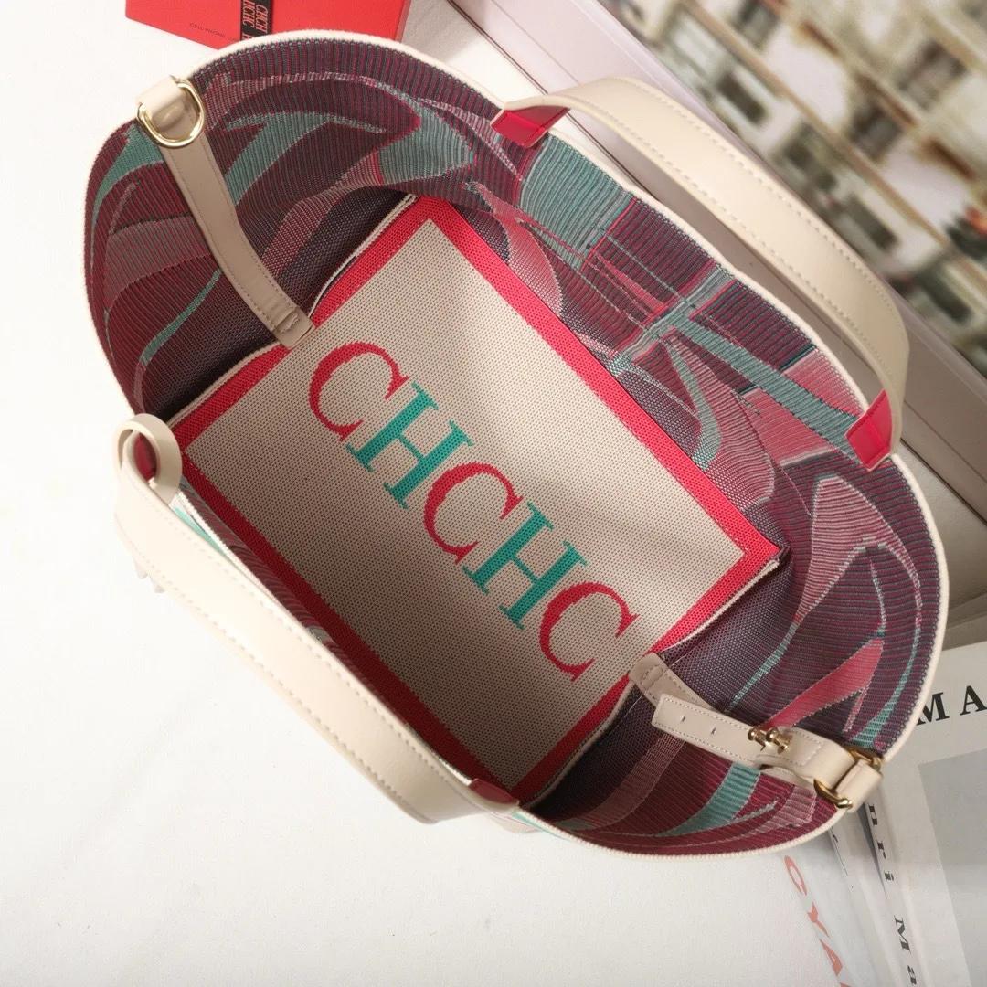 Sac à main pour femme avec imprimé lettre CH, tendance, polyvalent, grande capacité, sac bandoulière