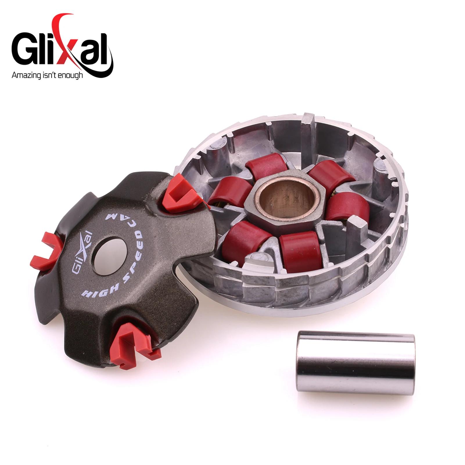 Glixal GY6 – Kit de variateur de course haute Performance, avec poids de rouleau de 6.5 grammes pour