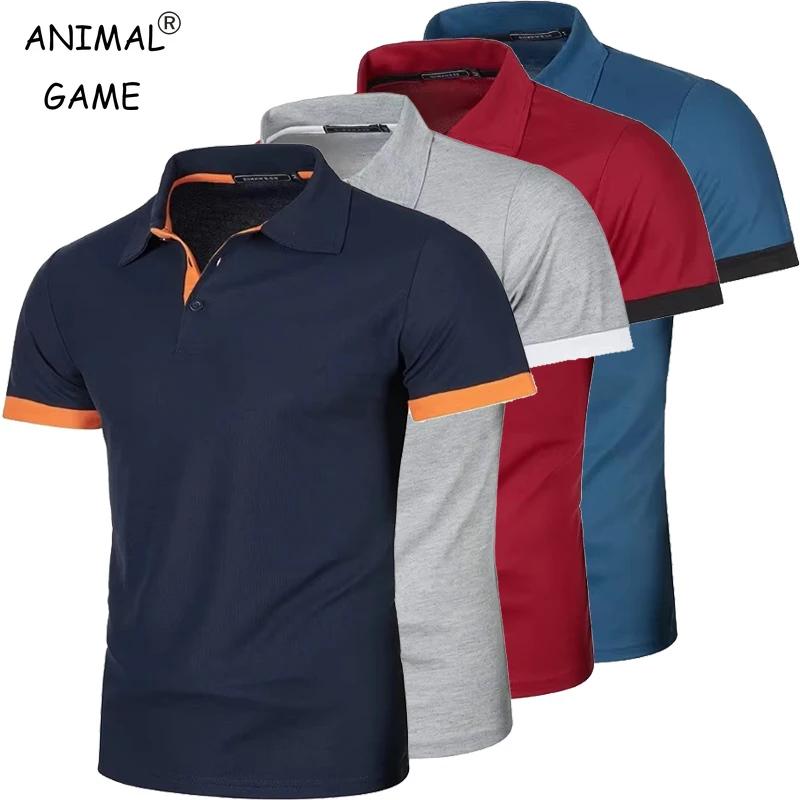 Polo d'été à manches courtes pour hommes, t-shirt de Sport, séchage rapide, athlétique, entraînement