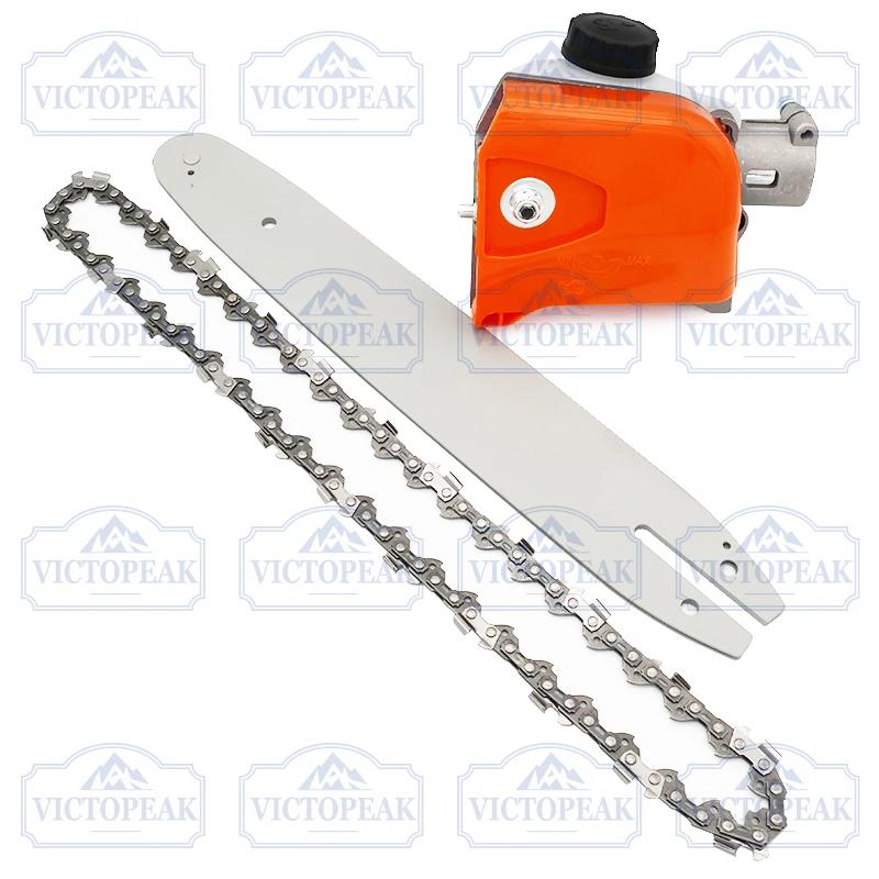 Pièces d'outils de jardin, accessoires 26mm/28mm, 9 dents, 12 pouces de haut, scie à perche installé
