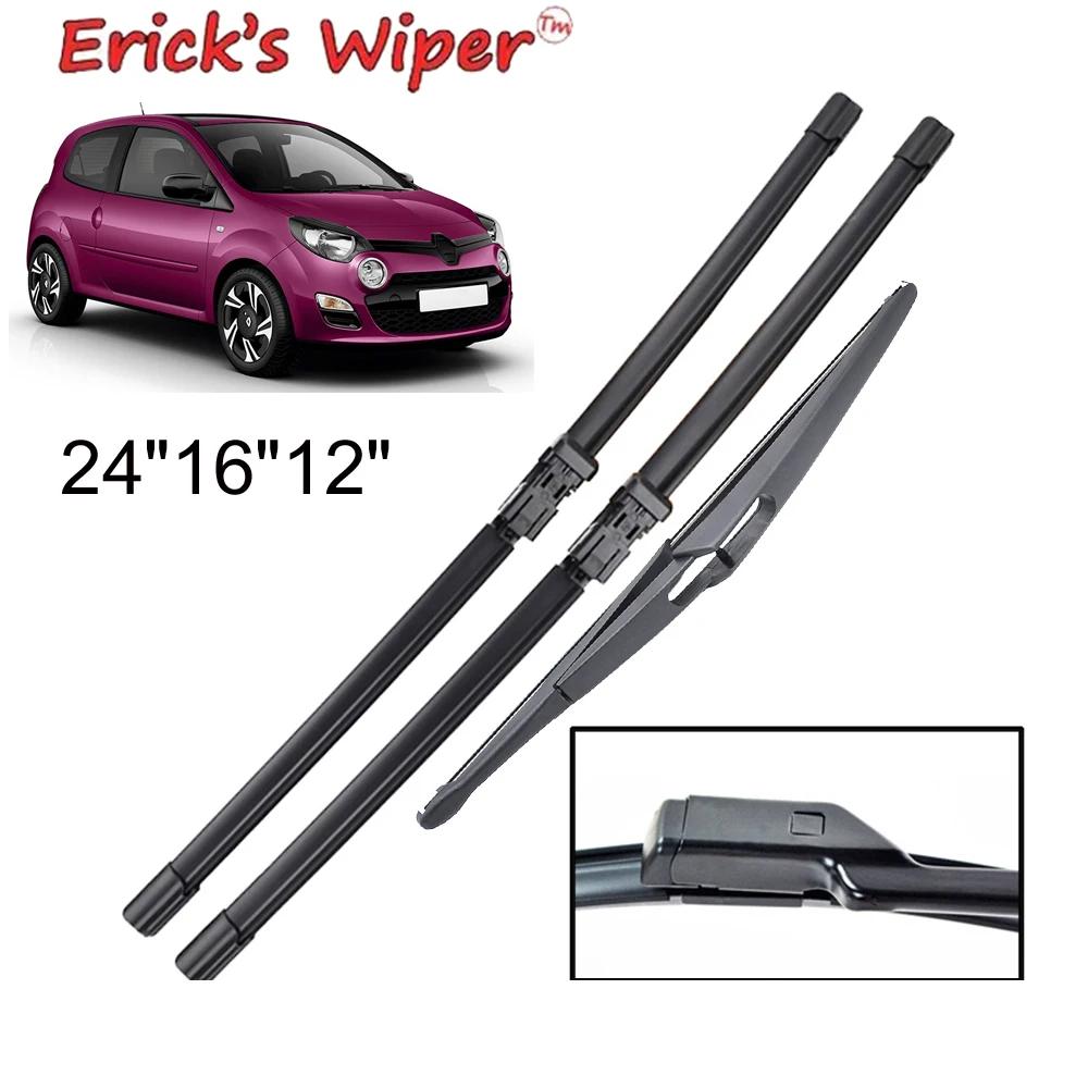 Erick's – jeu de balais d'essuie-glace avant et arrière LHD, pour Renault Twingo 2 BJ 2007 – 2014, f