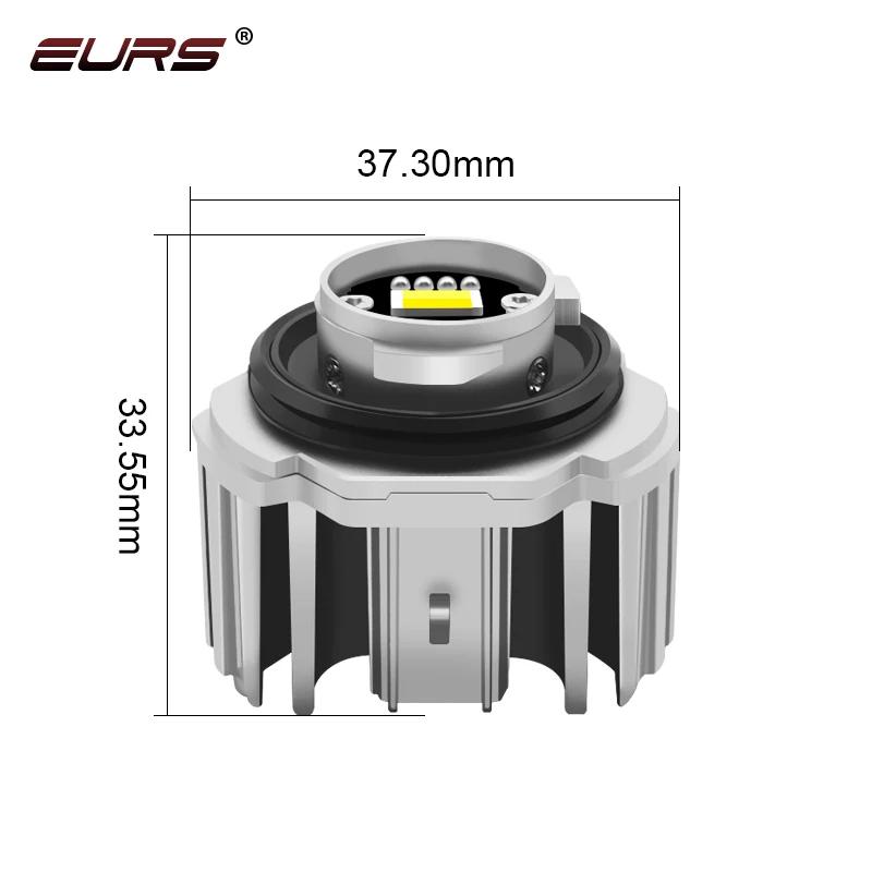 EURS nouveau L1B LED phares antibrouillard de voiture LW5B feux de recul lampe de secours blanc jaun