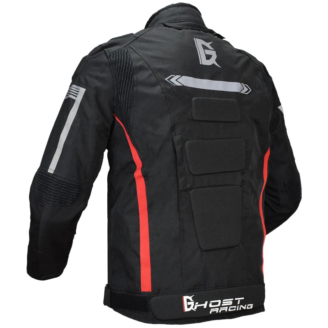 GHOST RACING veste de course de moto homme imperméable pantalon de vélo de saleté ensemble avec Prot