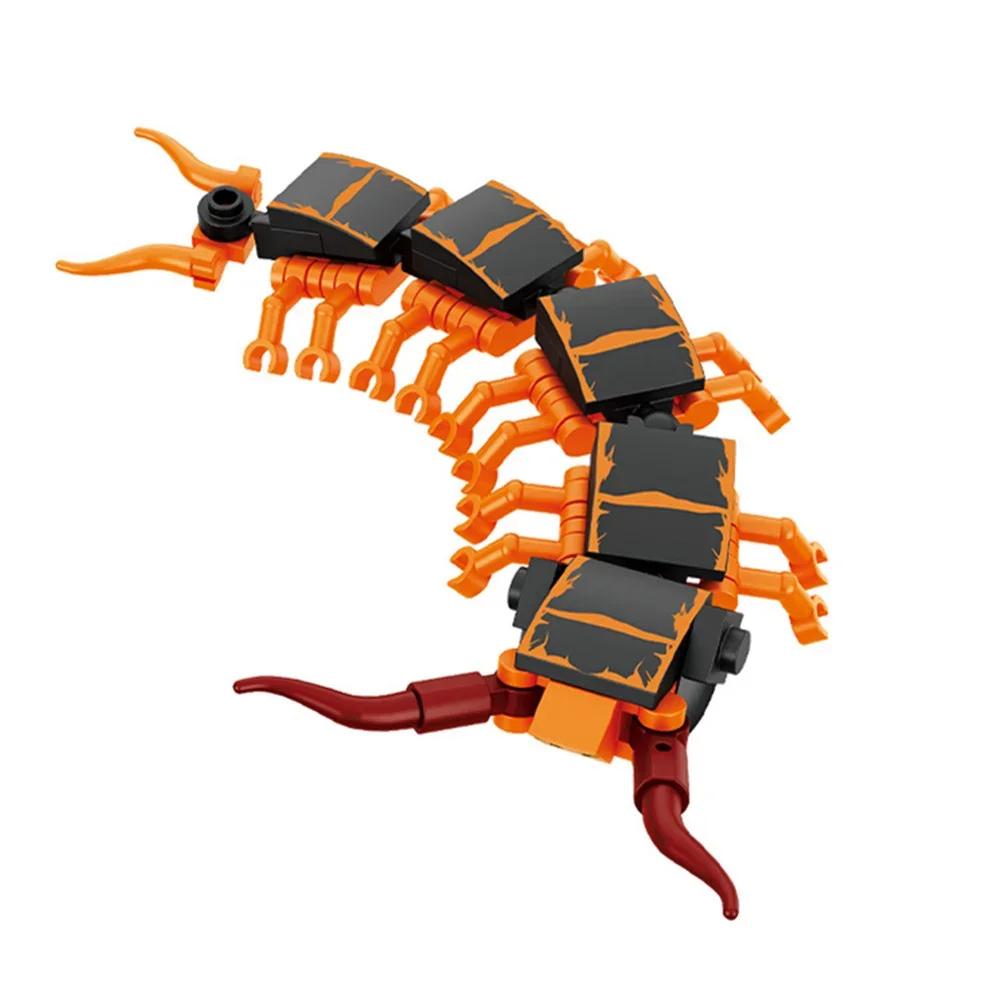 Moc insecte modèle Animal abeille fourmi papillon Cricket sauterelle ensemble blocs de construction 