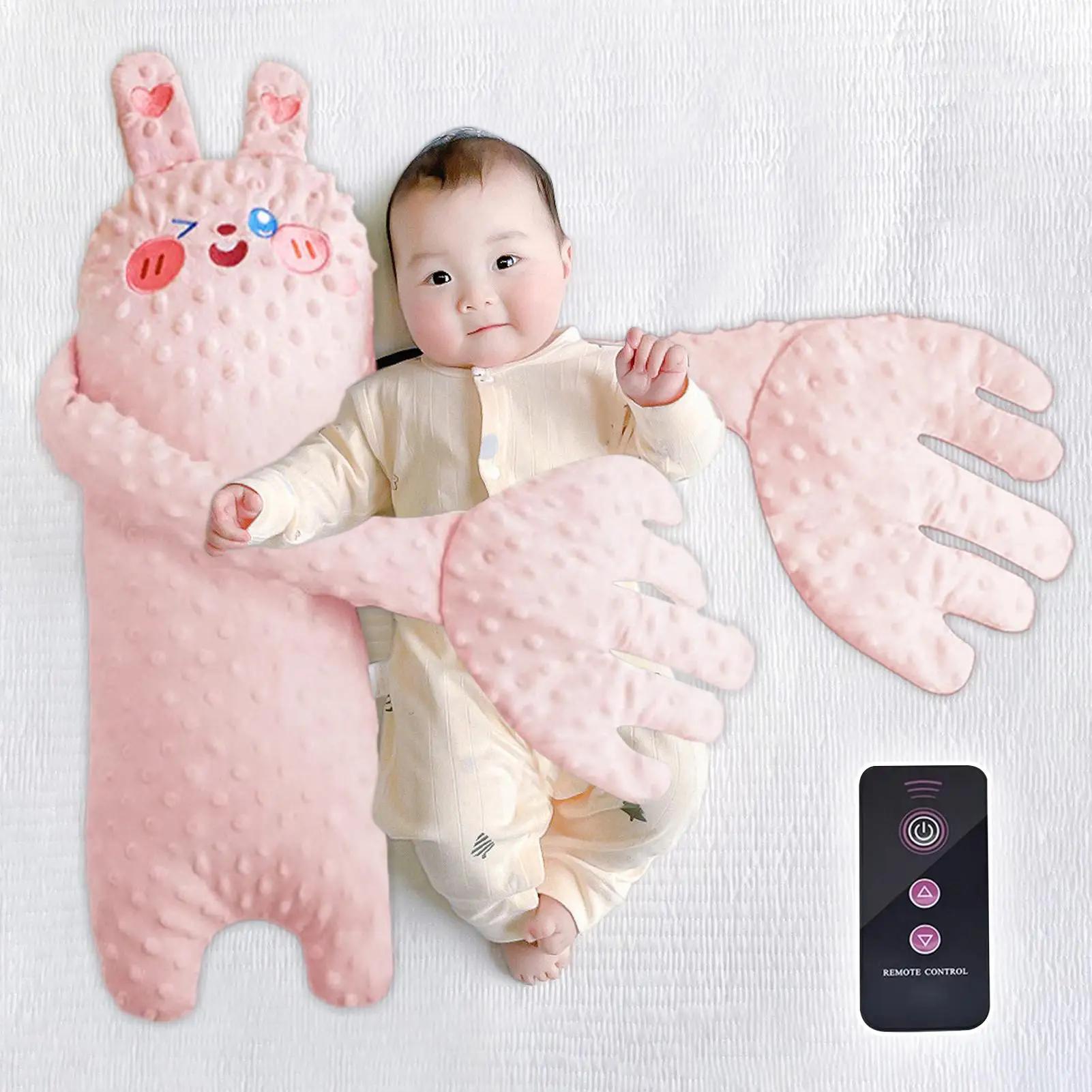 Coussin de Sommeil pour Bébé avec Sons Apaisants, Anti-Surprise, Jouet pour Tout-Petits avec Télécom
