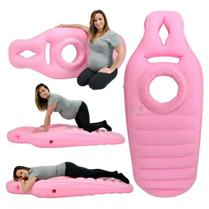 Oreiller gonflable de grossesse, tapis de Yoga pour femmes enceintes, matelas gonflable, matelas de 