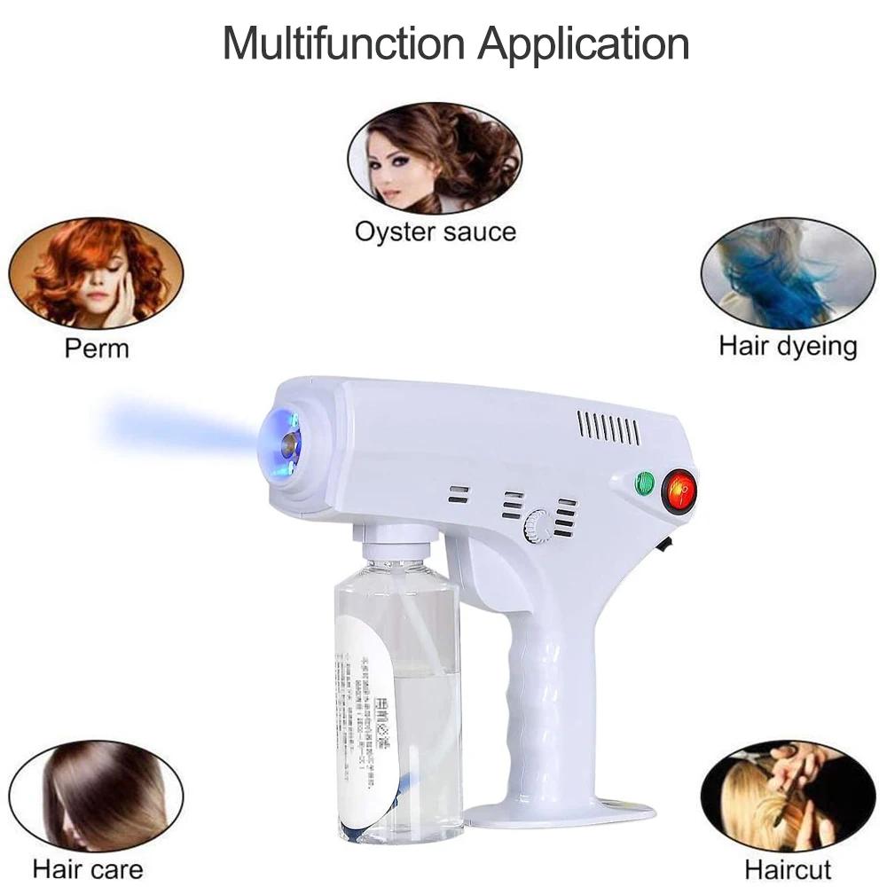 280ML bleu Nano mélange vapeur cheveux Spray Nano cheveux vapeur Nano pistolet à vapeur coloration d