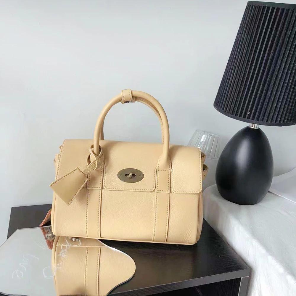 Sac à main en cuir véritable pour femme, design de luxe, sac messager pour femme, poignée supérieure