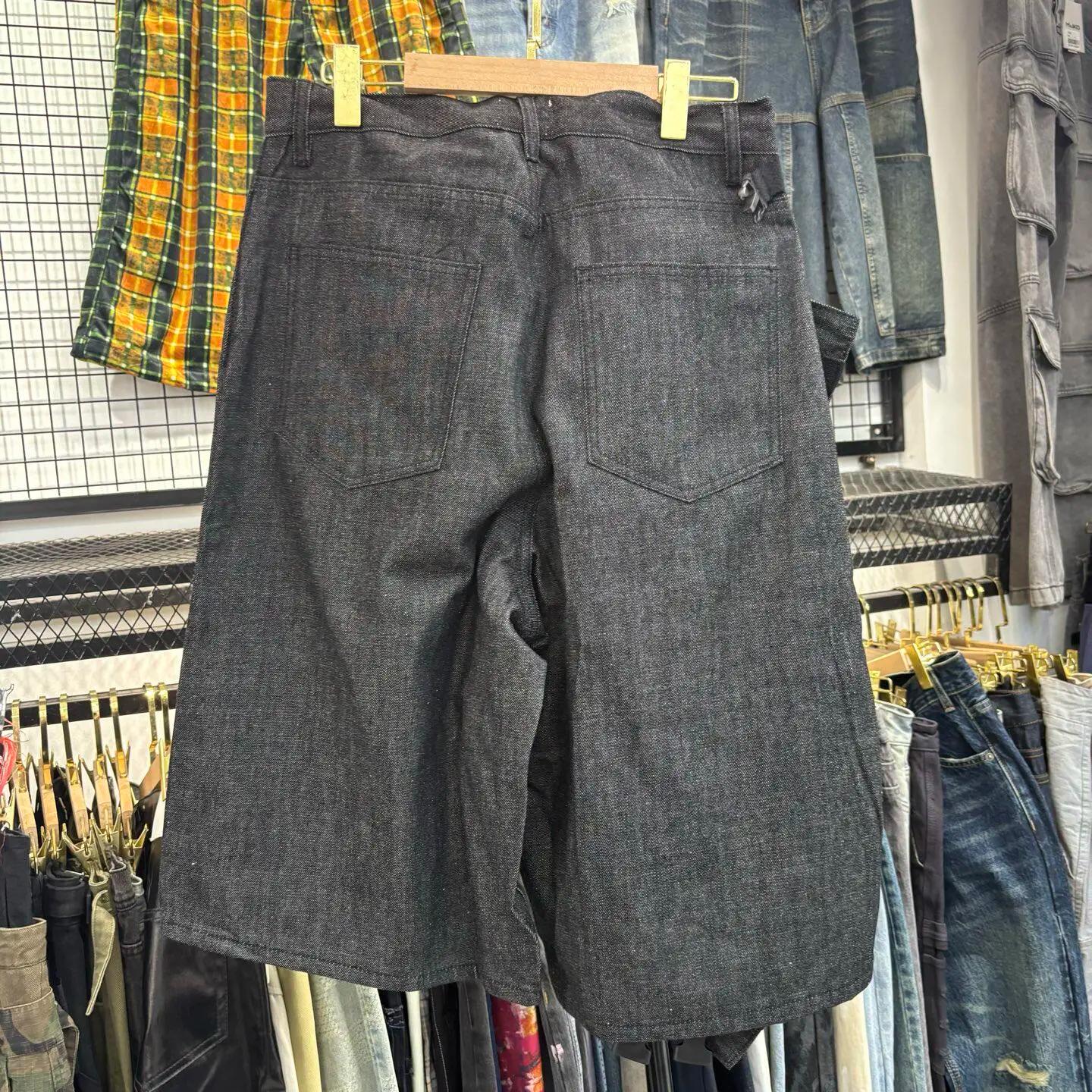 MIJKO – short original unisexe, jean tactique multifonctionnel, vêtements d'extérieur fonctionnels, 