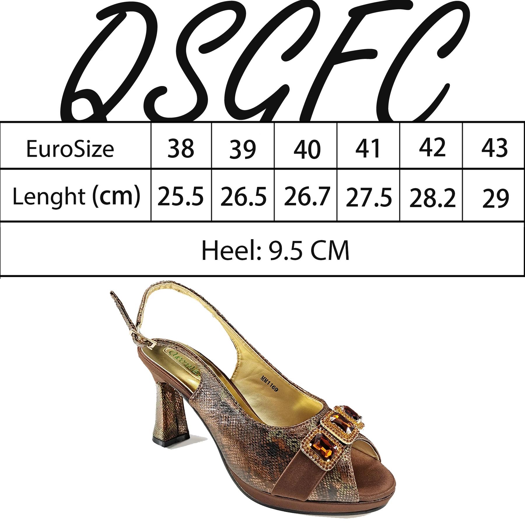 Queena Yan – ensemble de chaussures et de sacs de fête italiens luxueux pour femmes, sandales élégan