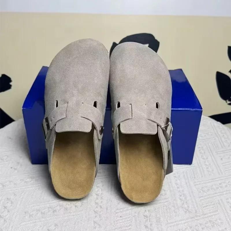 Nouvelles Sandales en Cuir Tendance 2026 pour Hommes et Femmes – Chaussures de Plage Rétro Décontrac