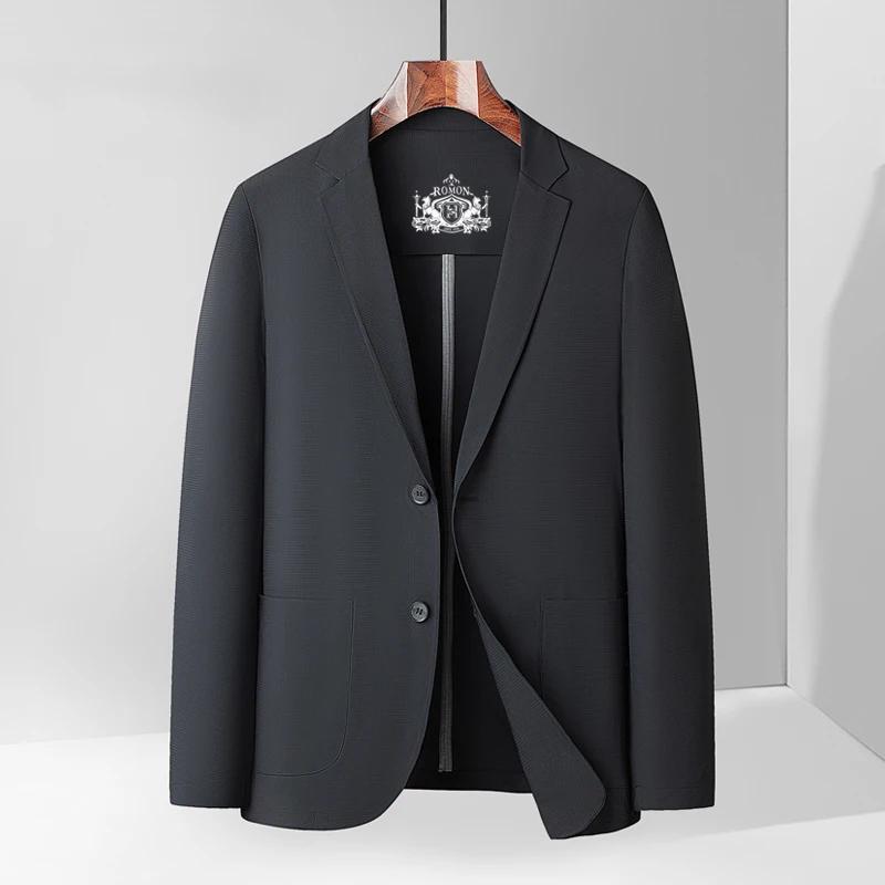Nouveau Blazer Homme Été 2026 – Mince, Respirant, Extensible, Protection Solaire – Veste Décontracté