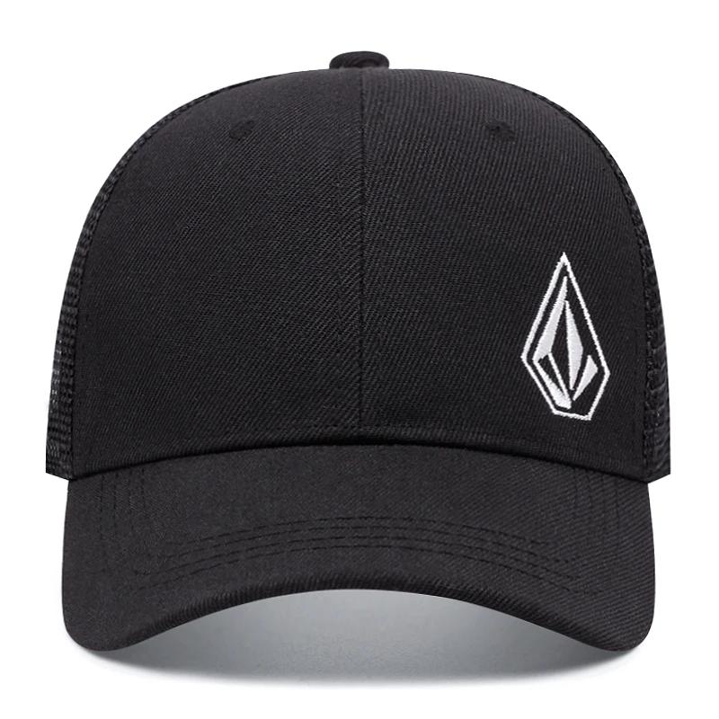 2025 personnalisé minimaliste nouveau chapeau en maille diamant brodé rue Hip Hop chapeau skateboard