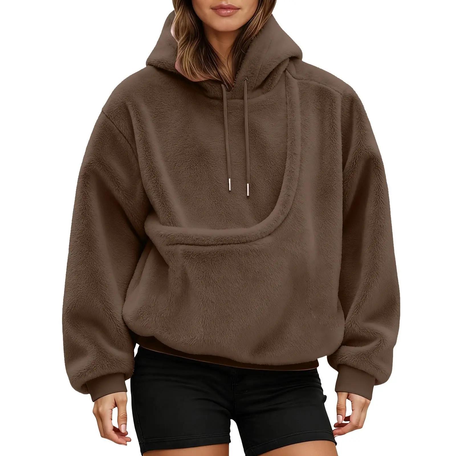 Sweat à capuche unisexe pour animaux de compagnie, sac pour chat et chien, sweat-shirt à manches lon