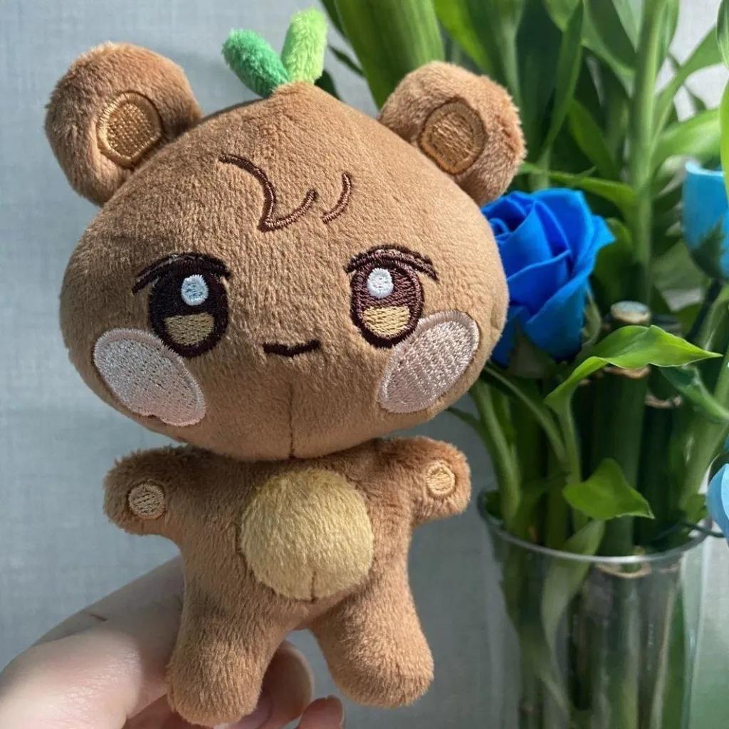 Porte-clés pendentif en peluche Kpop ATEEZzz, 10CM, Design Aniteez Hongjoong Seonghwa Yunho Yeosang 