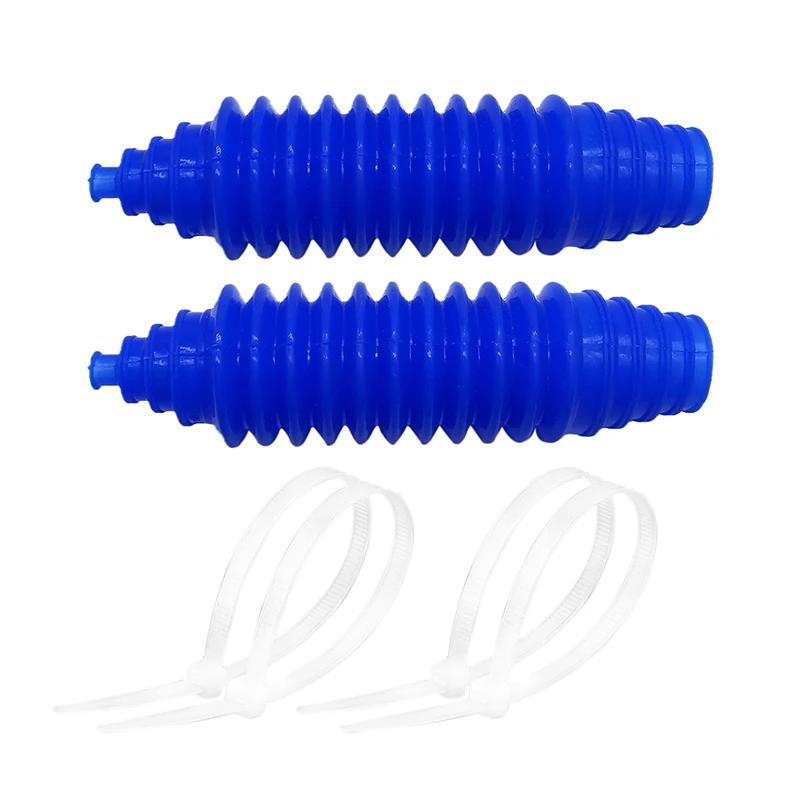 Kit universel de guêtre de botte de pignon de direction de crémaillère et de pignon en Silicone noir