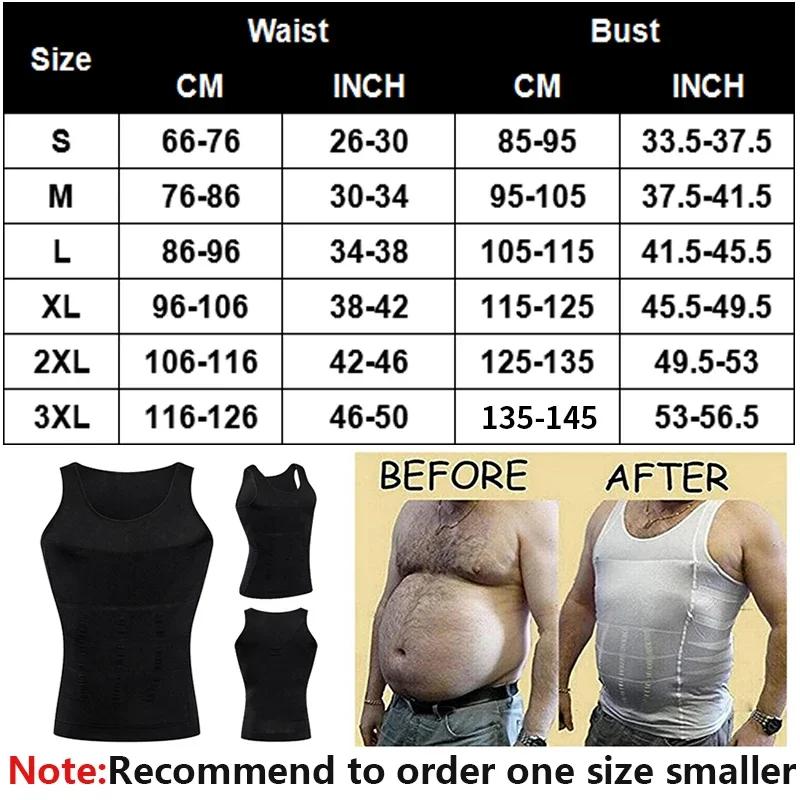 Hommes minceur gaine amincissante Corset gilet chemise Compression ventre ventre contrôle taille min