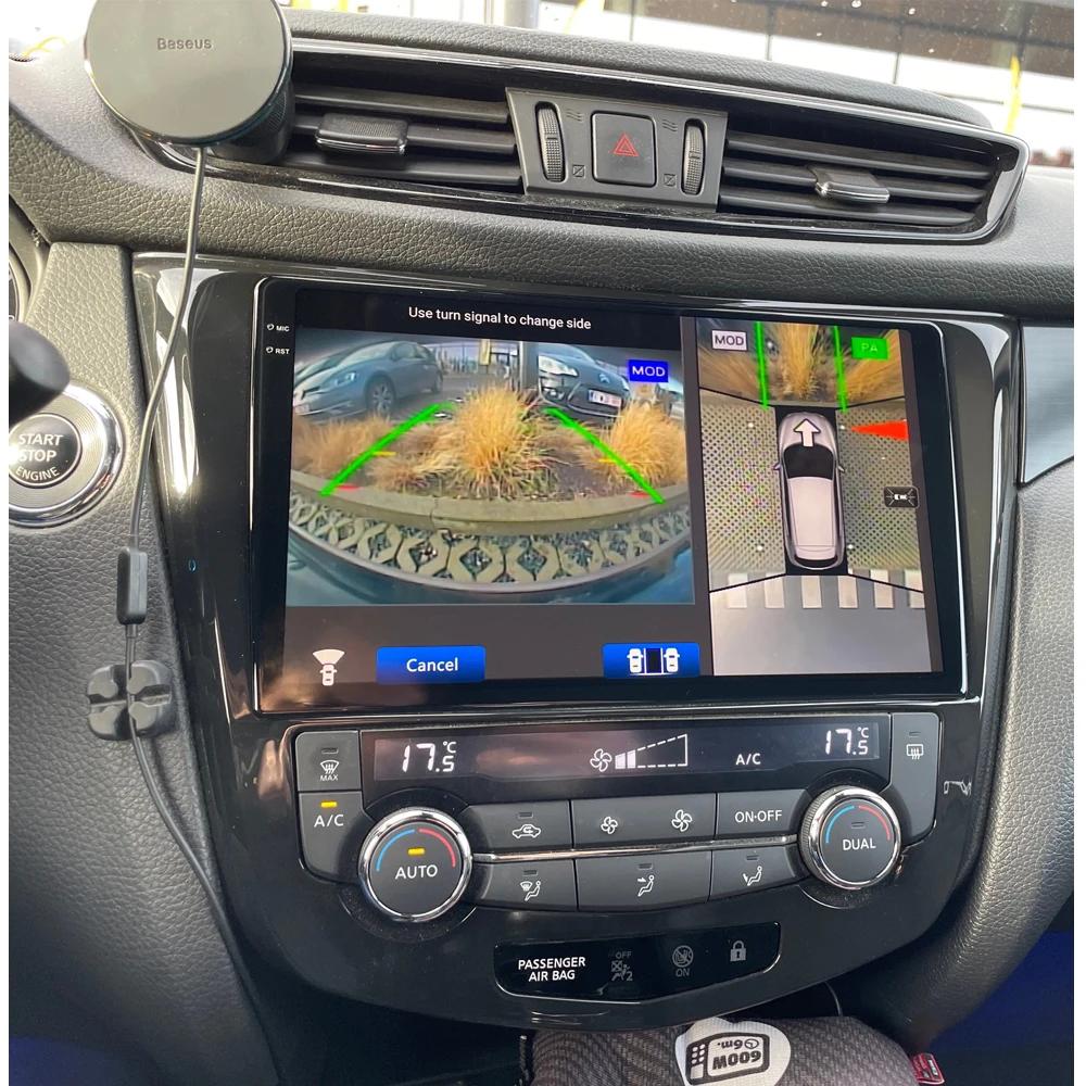 SINOSMART GPS Android pour Nissan Qashqai J11 X-Trail T32 Rogue 2014–2018 avec écran OEM 7", compati
