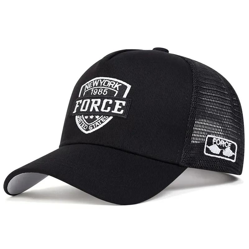 Casquette de Baseball en maille pour hommes et femmes, chapeau de Sport de plein air avec lettres, u