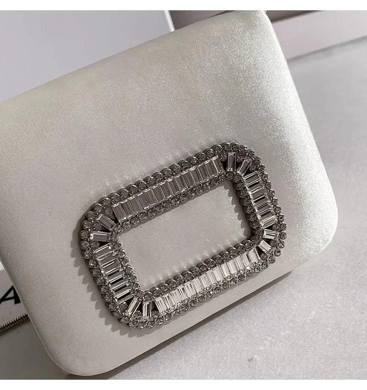 Sac à main à paillettes et diamants brillants pour femmes, Mini sac de luxe en Satin de bonne qualit